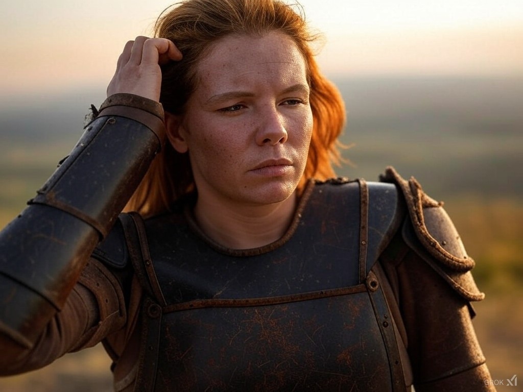 Isabo in leather armor